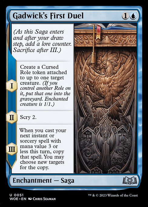 WOE 051 Gadwick's First Duel U