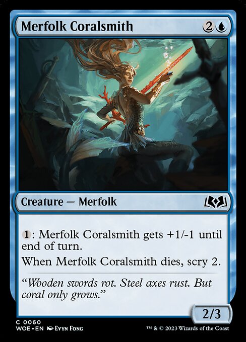 WOE 060 Merfolk Coralsmith C