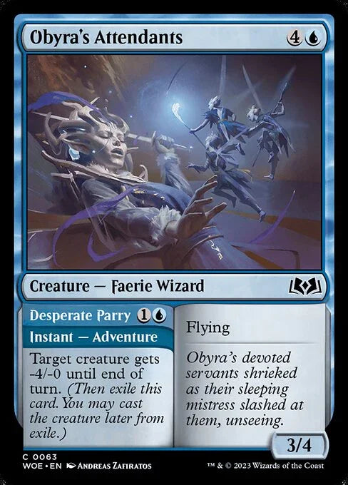 [Foil] WOE 063 Obyra's Attendants C