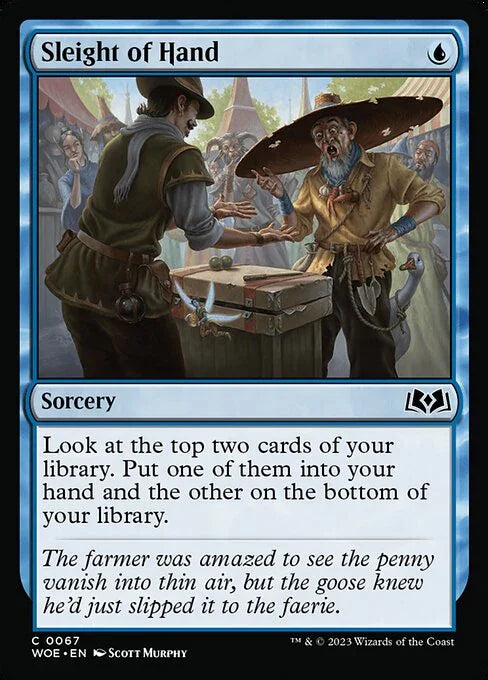 [Foil] WOE 067 Sleight of Hand C