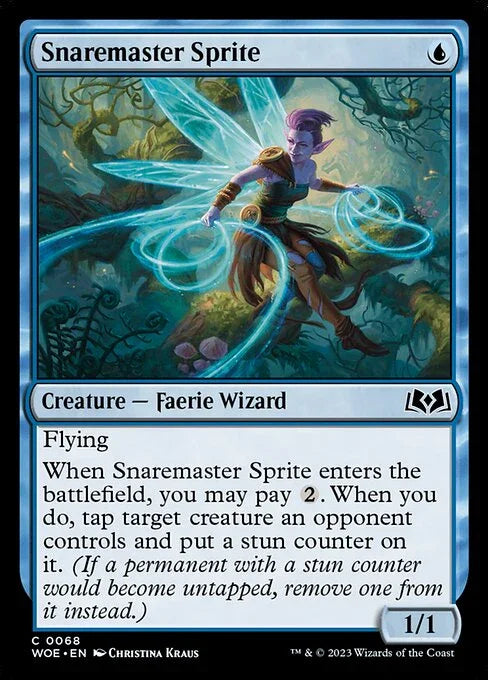 [Foil] WOE 068 Snaremaster Sprite C