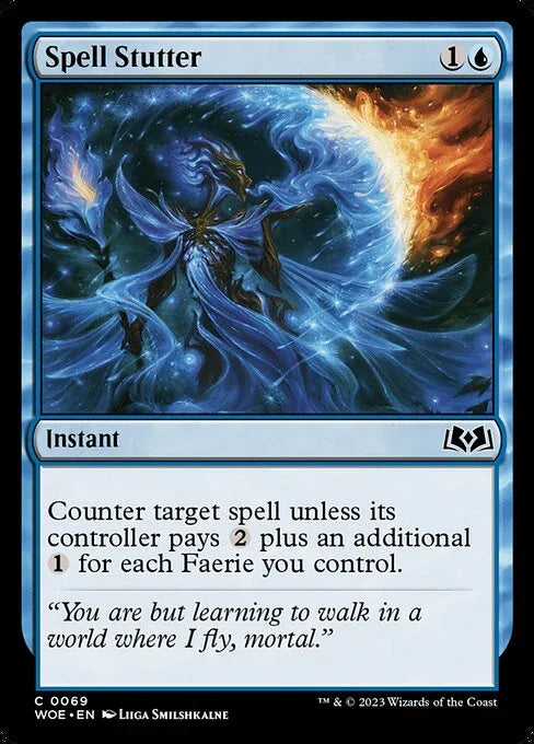 [Foil] WOE 069 Spell Stutter C