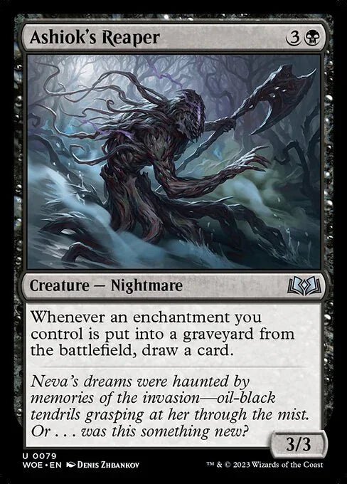 [Foil] WOE 079 Ashiok's Reaper U