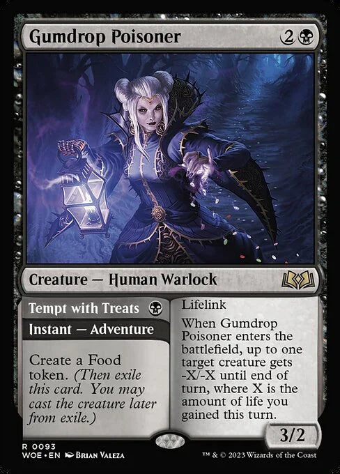 [Foil] WOE 093 Gumdrop Poisoner R