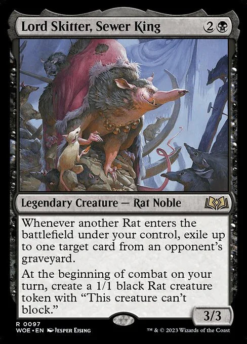 [Foil] WOE 097 Lord Skitter, Sewer King R