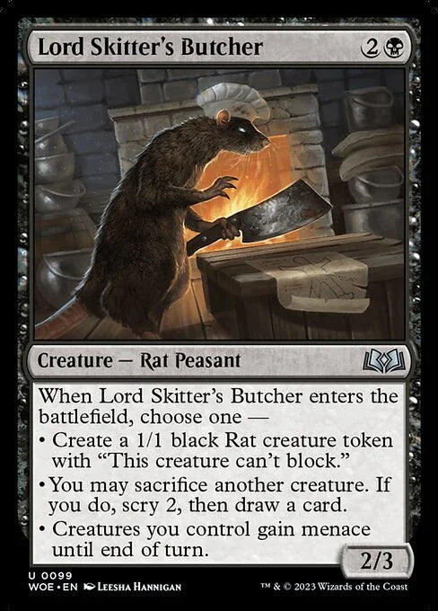 [Foil] WOE 099 Lord Skitter's Butcher U