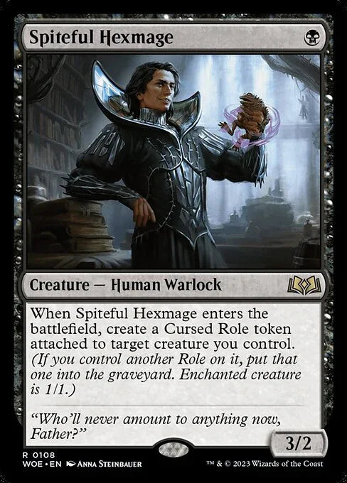 [Foil] WOE 108 Spiteful Hexmage R