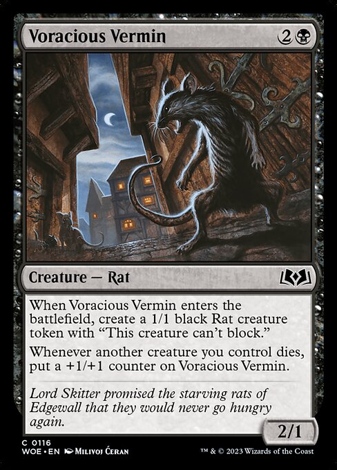 WOE 116 Voracious Vermin C