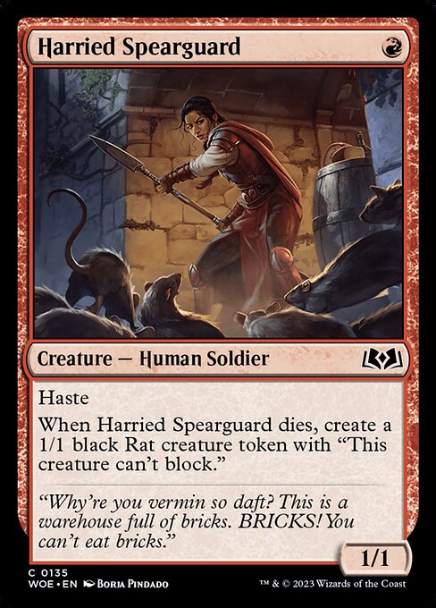 WOE 135 Harried Spearguard C