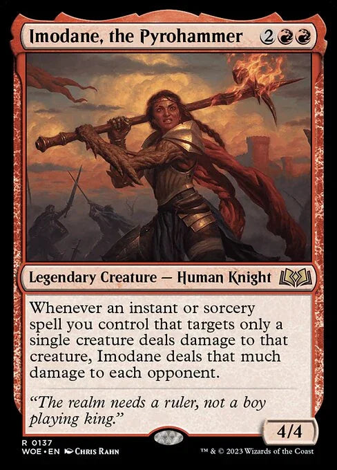 [Foil] WOE 137 Imodane, the Pyrohammer R