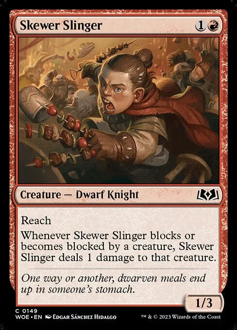 [Foil] WOE 149 Skewer Slinger C