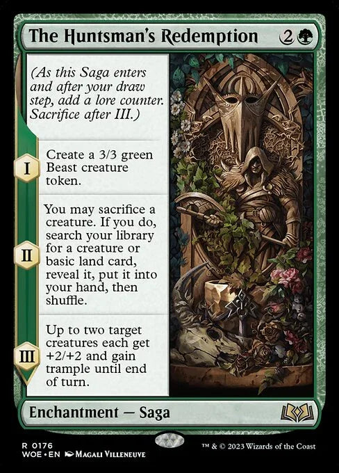 [Foil] WOE 176 The Huntsman's Redemption R