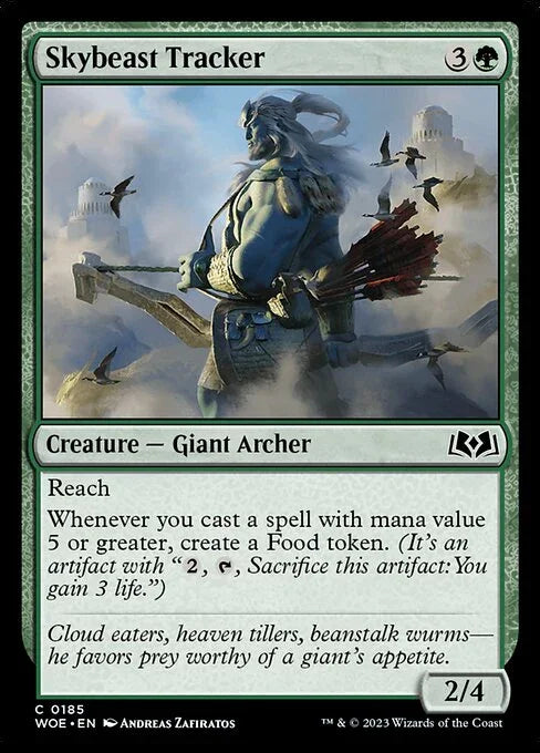[Foil] WOE 185 Skybeast Tracker C