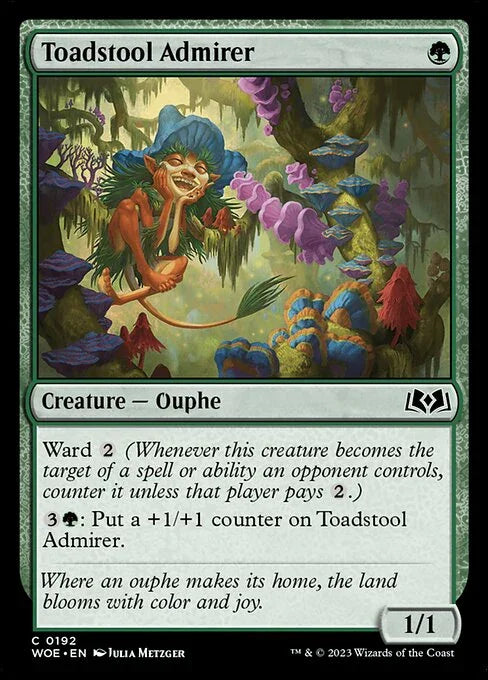 [Foil] WOE 192 Toadstool Admirer C