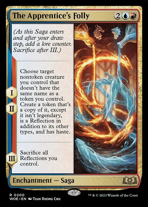 [Foil] WOE 200 The Apprentice's Folly R