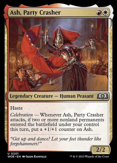 WOE 201 Ash, Party Crasher U