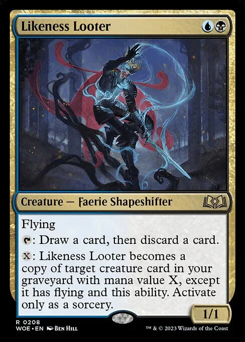 [Foil] WOE 208 Likeness Looter R