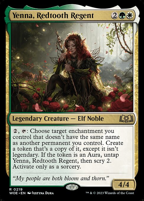 WOE 219 Yenna, Redtooth Regent R