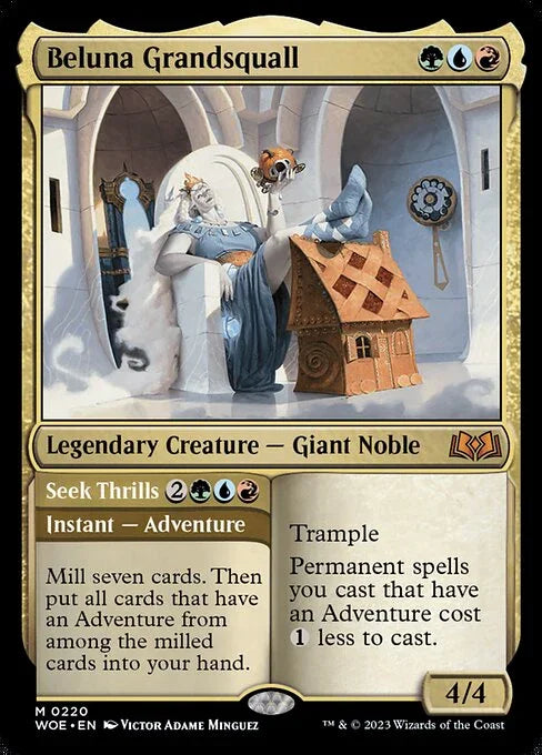 [Foil] WOE 220 Beluna Grandsquall M