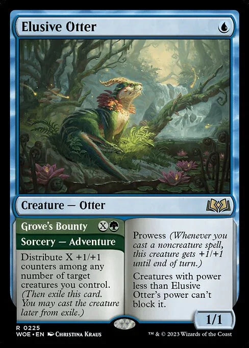 [Foil] WOE 225 Elusive Otter R