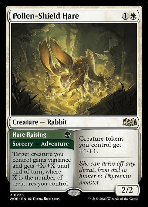 [Foil] WOE 233 Pollen-Shield Hare R