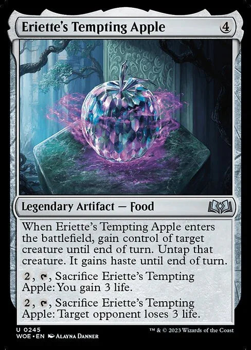 [Foil] WOE 245 Eriette's Tempting Apple U