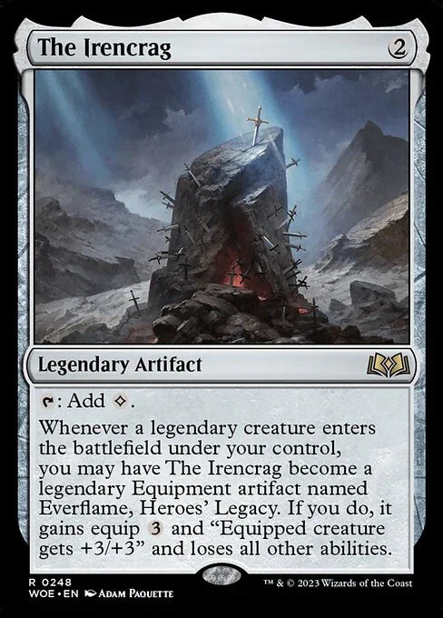 [Foil] WOE 248 The Irencrag R