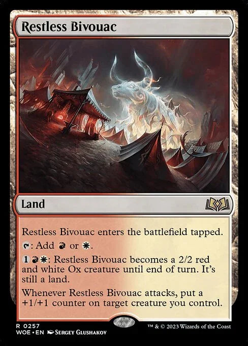[Foil] WOE 257 Restless Bivouac R