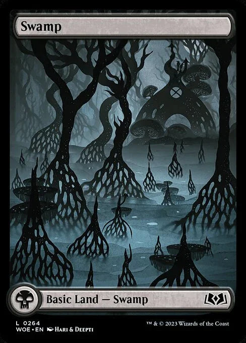 [Foil] WOE 264 Swamp (0264) L