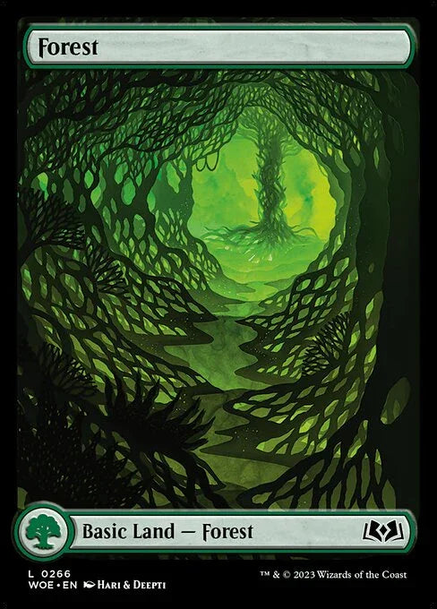 [Foil] WOE 266 Forest (0266) L