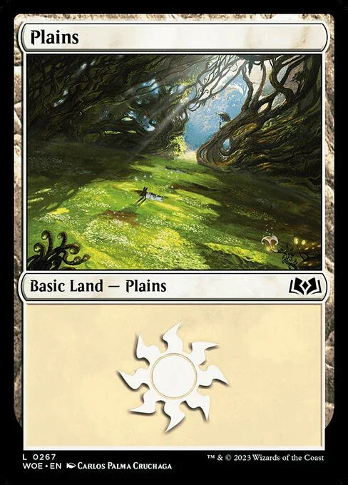 [Foil] WOE 267 Plains (0267) L