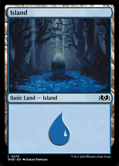[Foil] WOE 270 Island (0270) L