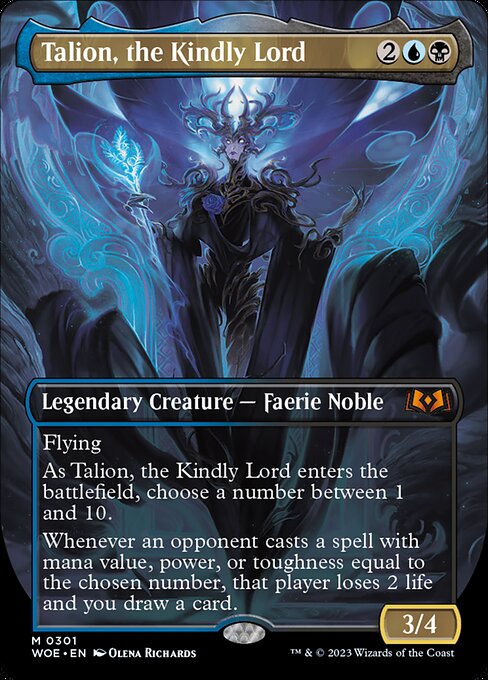 WOE 301 Talion, the Kindly Lord (Borderless) M