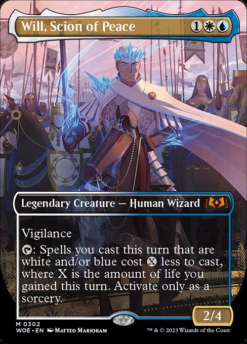 WOE 302 Will, Scion of Peace (Borderless) M