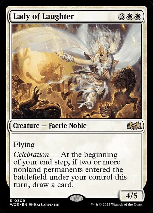 [Foil] WOE 309 Lady of Laughter R