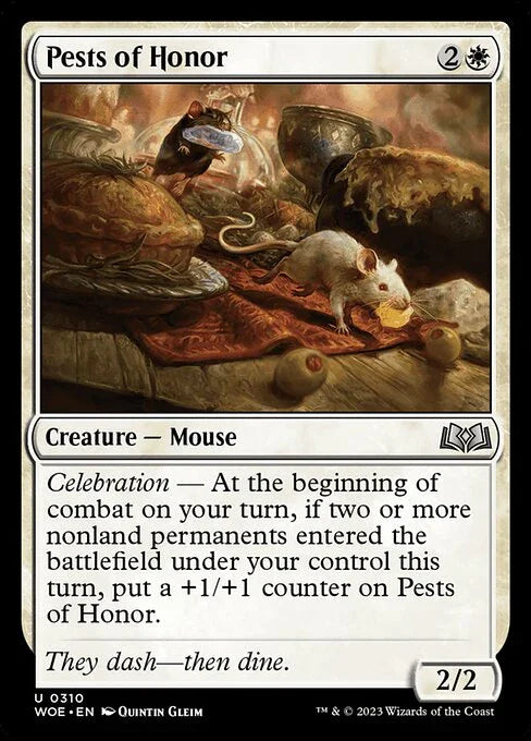 [Foil] WOE 310 Pests of Honor U