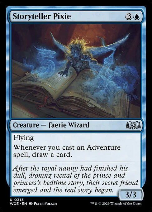 [Foil] WOE 313 Storyteller Pixie U