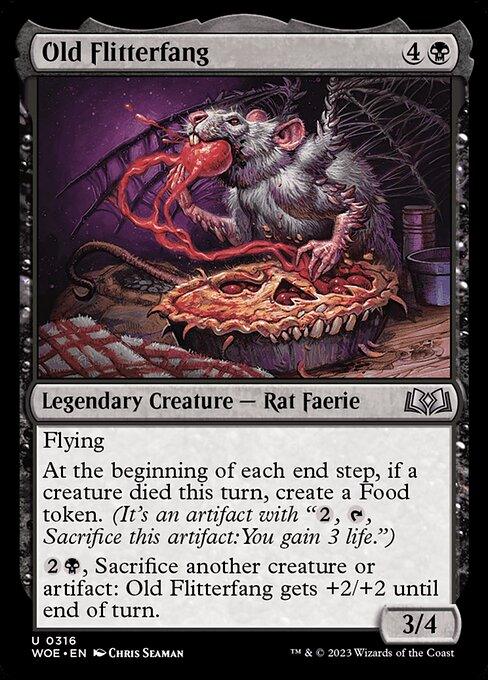 [Foil] WOE 316 Old Flitterfang U