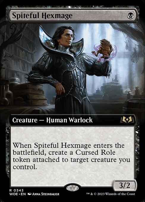 WOE 343 Spiteful Hexmage (Extended Art) R
