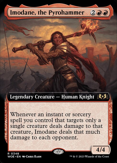 WOE 348 Imodane, the Pyrohammer (Extended Art) R