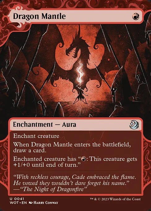[Foil] WOT 041 Dragon Mantle (0041) U