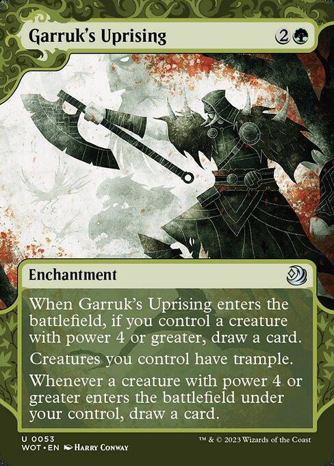 WOT 053 Garruk's Uprising (0053) U