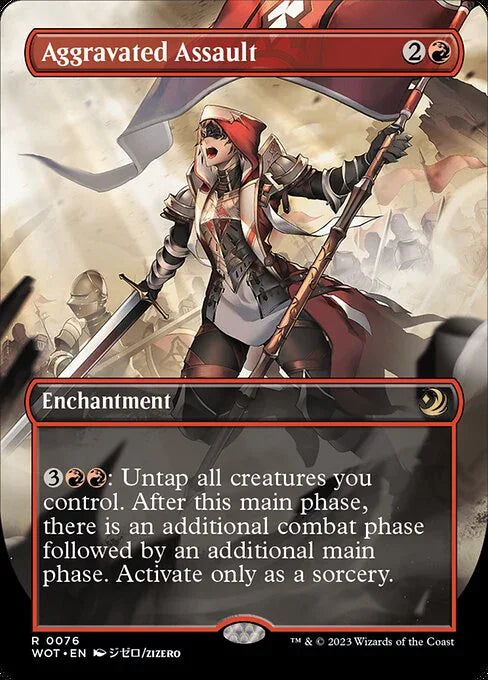 [Foil] WOT 076 Aggravated Assault (0076 - Anime) R