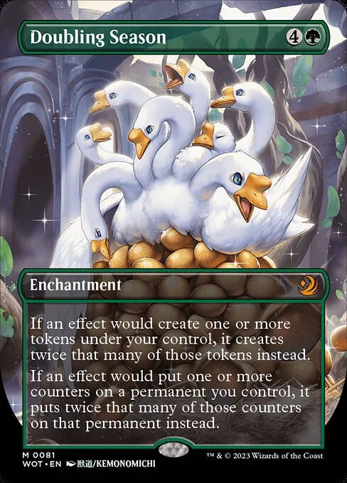 [Foil] WOT 081 Doubling Season (0081 - Anime) M
