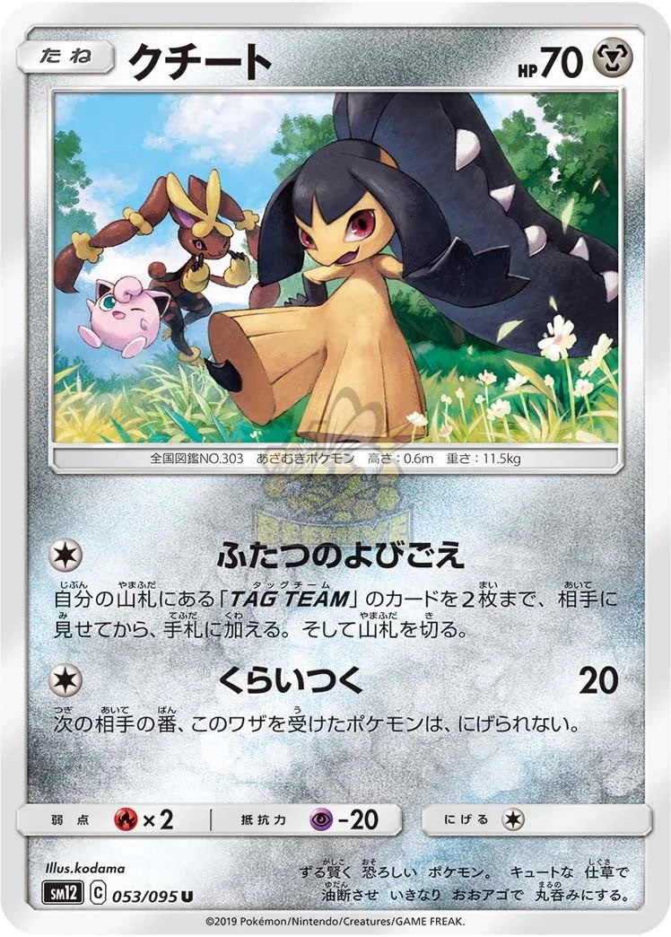 SM12 053/095 クチート U