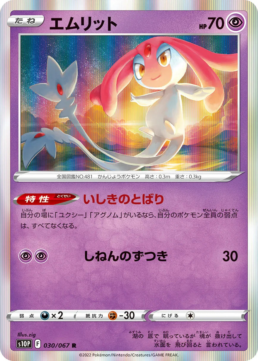 S10P 030/067 エムリット R