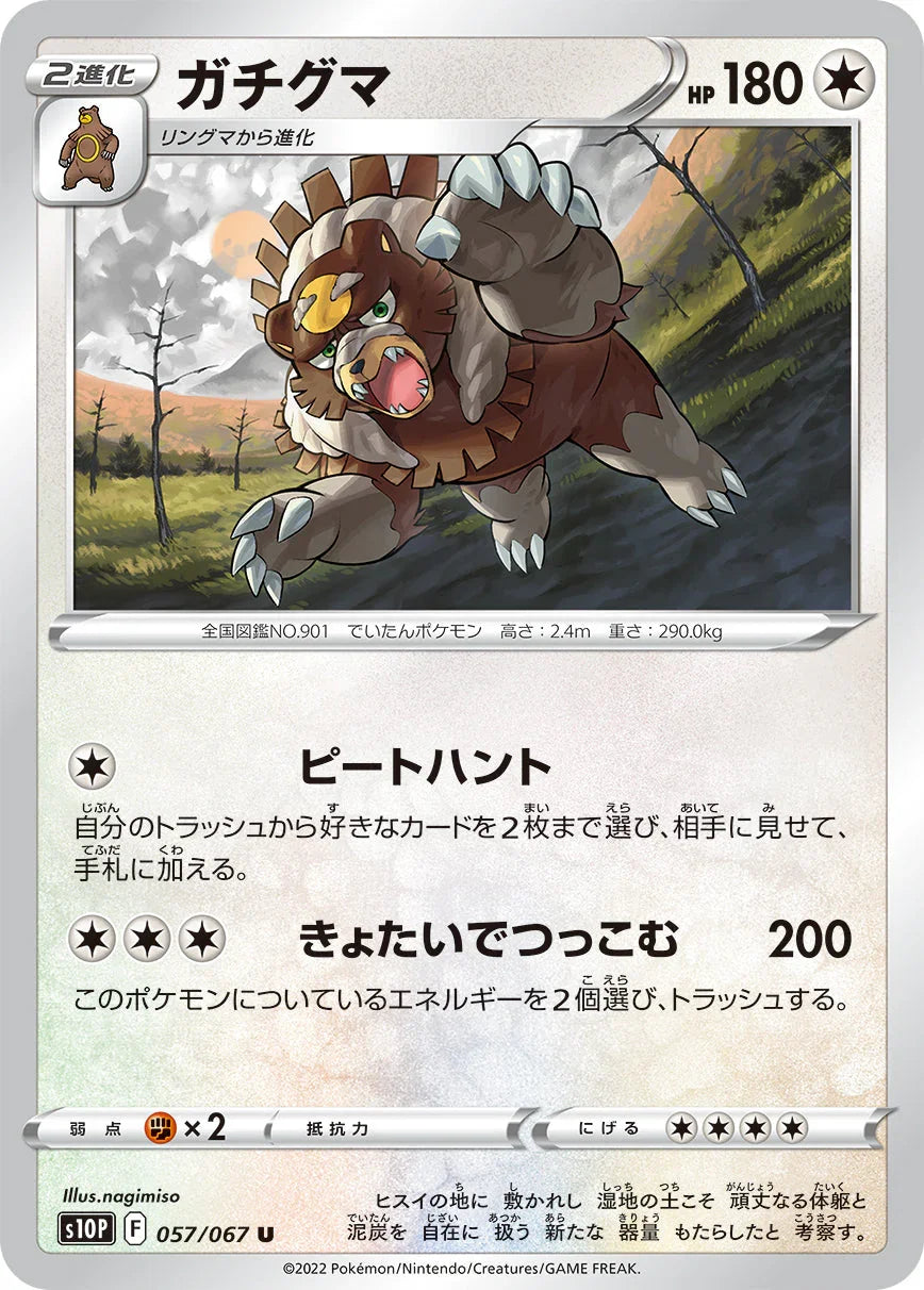 S10P 057/067 ガチグマ U