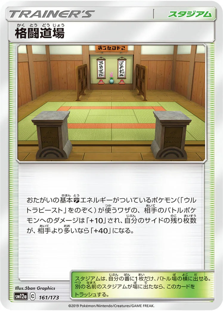 [鏡面閃版] SM12a 161/173 格闘道場