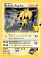 CELC 15/132 Rocket's Zapdos