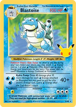 CELC 2/102 Blastoise